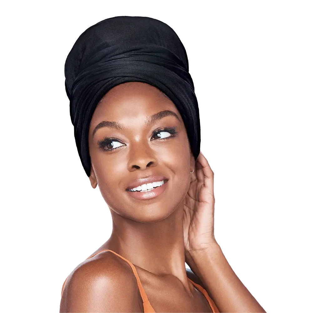 RED by KISS Comfortable & Breathable Satin-Lined Infinity Turban