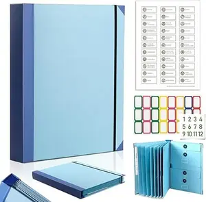 The Life Book Document Organizer - Binder for Important Documents, The Folio in Case I Die Binder, Family Emergency Planner, End of Lifeorganizer Paper File Folio Organizer with Labels