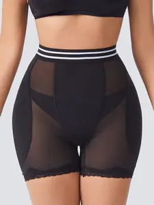 Women's Adjustable High Waist Shapewear Shorts, Detachable Sponge Padding, Anti-Slip Design, Comfortable & Stylish Womenswear Underwear for Daily Wear