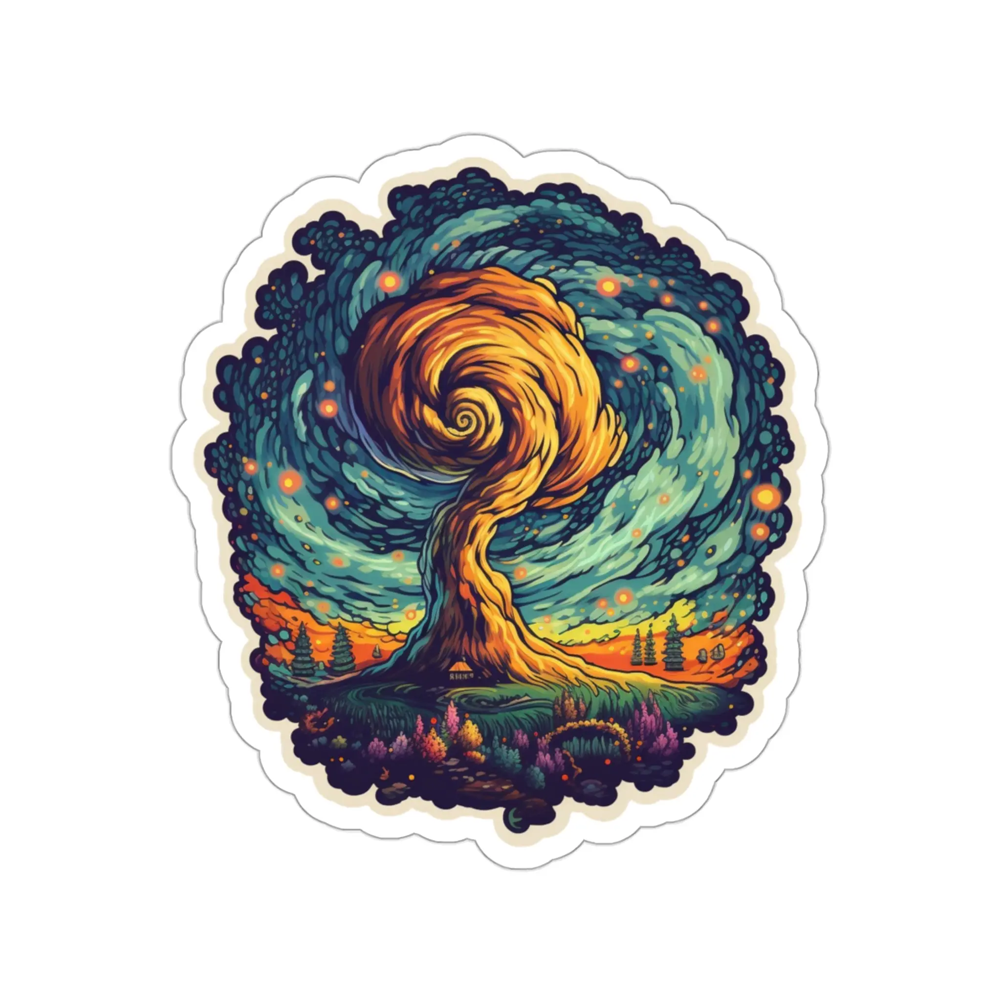 Night Sky Sticker