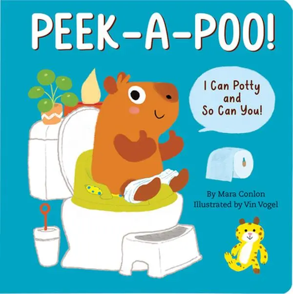 USED Book - Peek-A-Poo! I Can Potty and So Can You! (Potty Training Board Book) by Conlon, Mara (Board book) - english