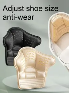 Anti-Fall Heel Stickers, Adjustable Shoe Insoles, Large Half Size Pads, Shoe Size Adjustment, Casual Sports Foot Support, Foot Protection, All Seasons Use