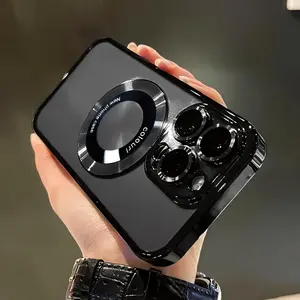 【Built-in Lens Protectors】Shockproof Camera LensProtector  iPhone Case For iPhone 17 16 Pro Max 15 14Plus 13 12 11ProMax,MagSafe Accessories Cover