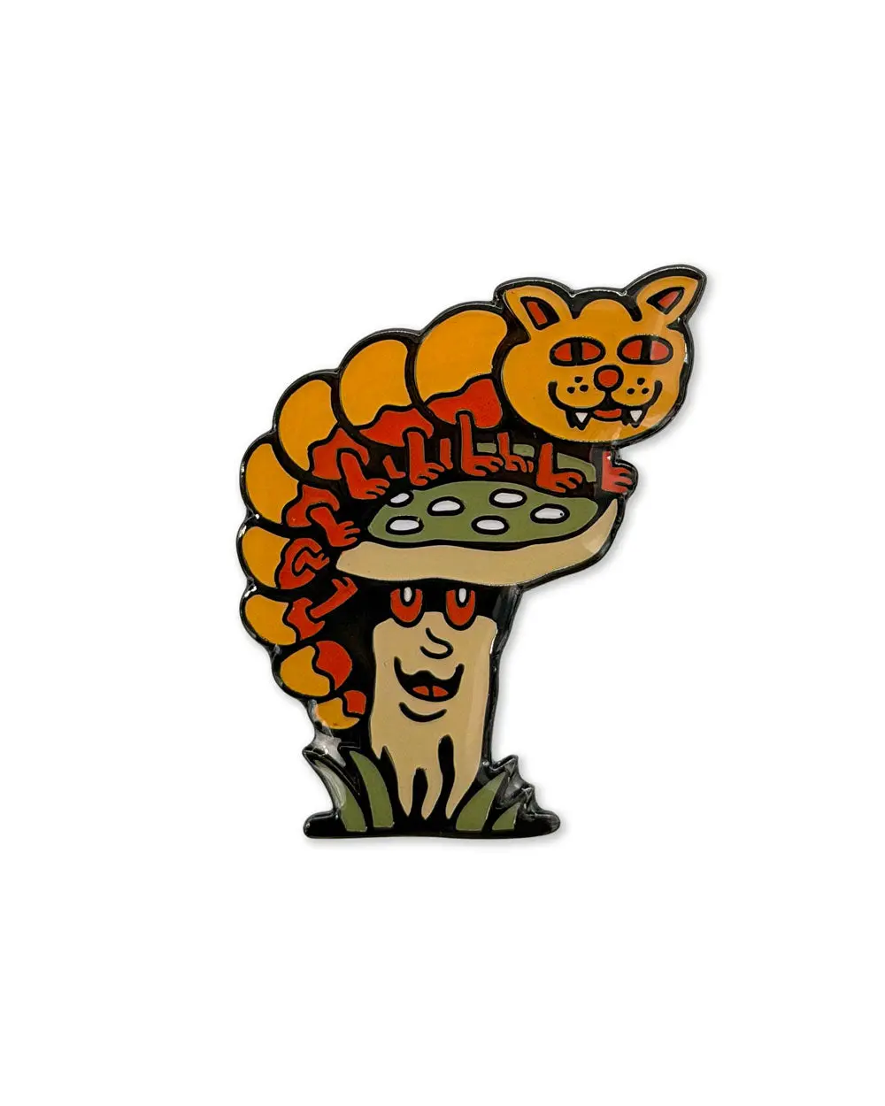 Mushroom Friend Pin