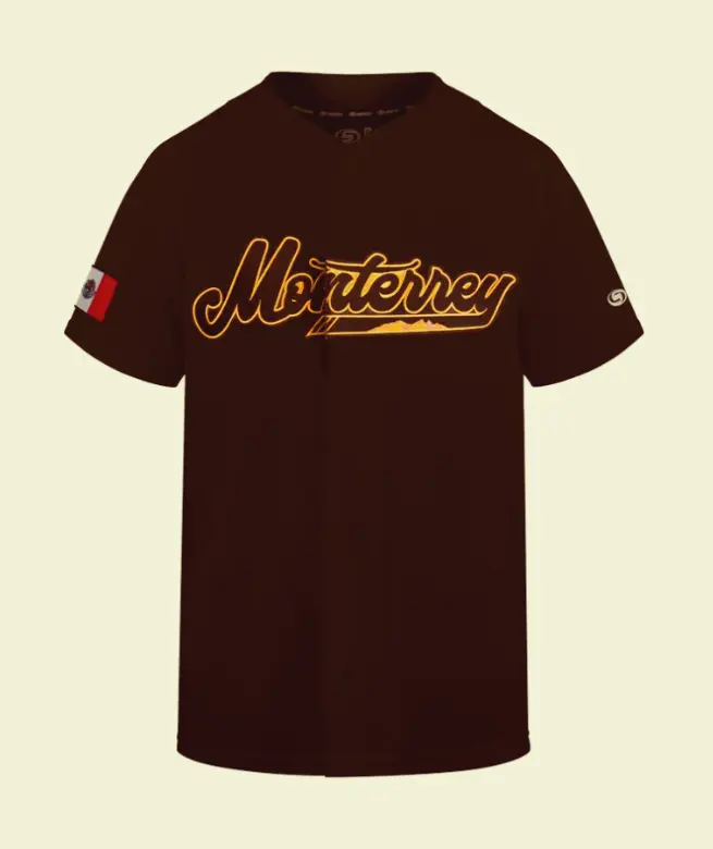 MONTERREY BLACK AND GOLD 2025 JERSEY