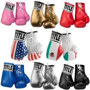 Title Boxing 3.5" Authentic Detailed Mini Lace Up Gloves Title Boxing 3.5" Authentic Detailed Mini Lace Up Gloves