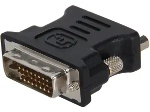 StarTech.com DVIVGAMFBK DVI to VGA Cable Adapter - Black - M/F - DVI-I to VGA Converter Adapter