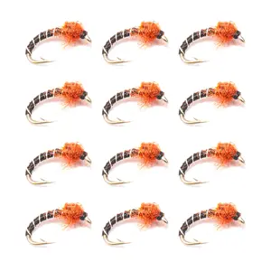 Floating Feather Supply Top Secret Midge Fly 12 Pack – Trout Midge Size 20-24