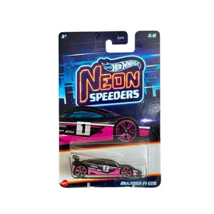 Hot Wheels McLaren F1 GTR Neon Speeders 1:64 Diecast Car