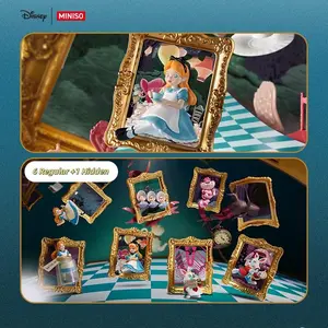 Disney Alice Art Gallery Series Blind Boxes,4.5in Mystery Art Toy, Perfect Gift for Disney Collectors,Desktop Decor,Holiday Gifts Birthday Gifts Random Surprise Set Blindbags Summerwins aliceinwonderland