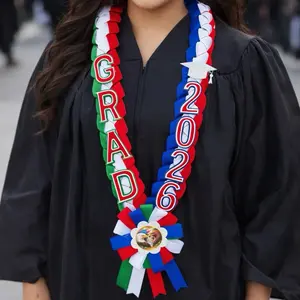 Binational graduations leis class 2026 unisex stole
