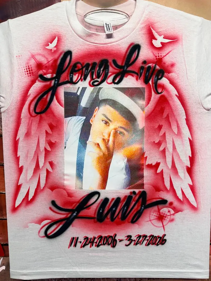 MEMORIAL T-SHIRT FOR YOUR LOVED ONE- CHOOSE YOU DESIGN #NUMBER
