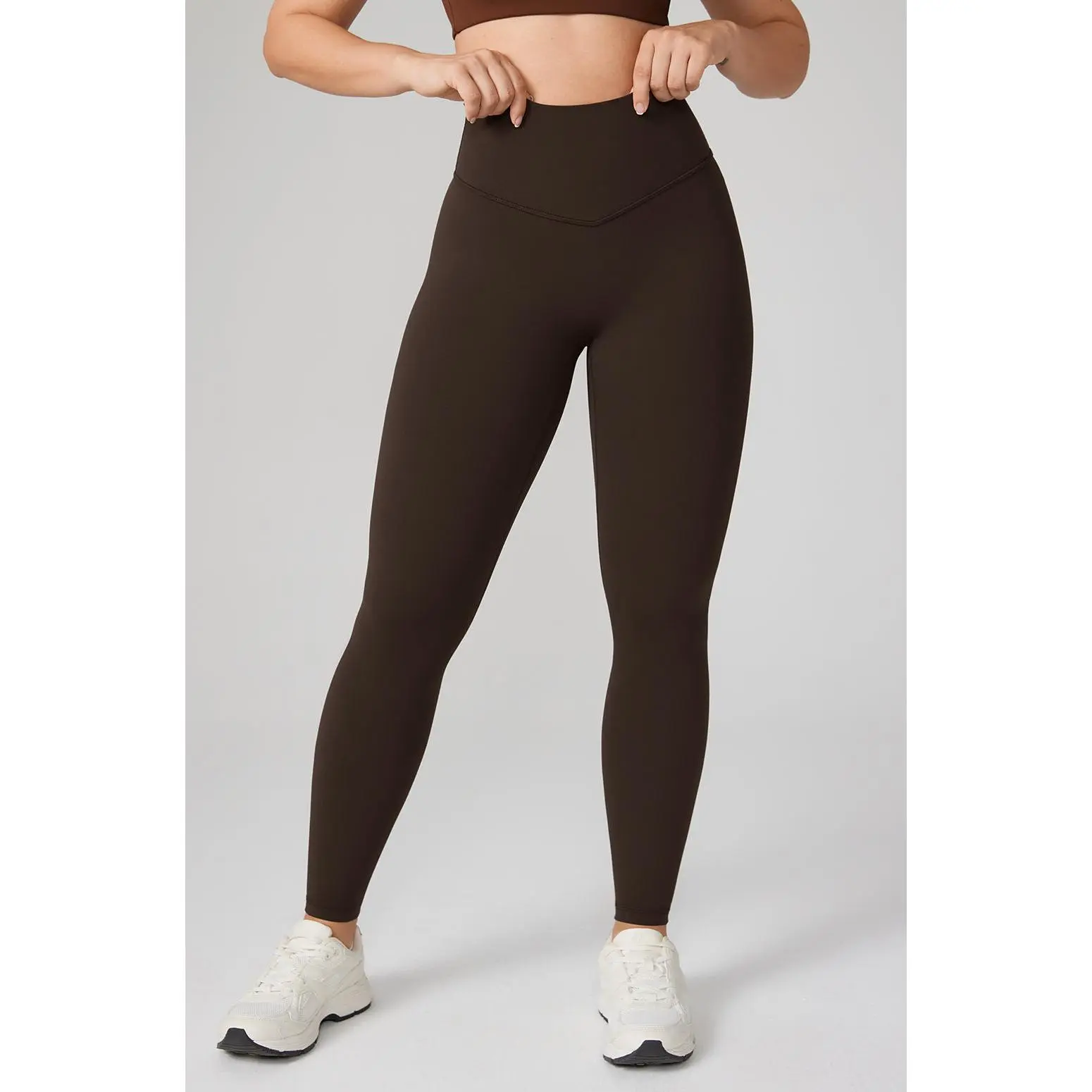 Unissu Hugcurve No Front Seam High Waisted Leggings for Women (28"), Stretch Activewear Gym Clothes Yoga Pants, Activewear Bottoms, Women's Clothes