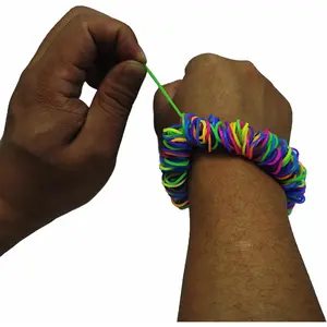 3 Pack Skin Picking Fidget Bracelet Stretchy Loom Picking Fidget Skin Picking Fidget Toys Anxiety Relief Therapy for Trichotillomania