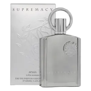 Afnan Supremacy Silver Men 3.4 oz Eau de Parfum (EDP) Fragrance