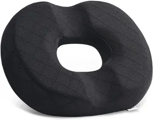 EPSCY Ergonomic Memory Foam Donut Cushion, Pressure-Reducing Seat Support for Enhanced Comfort, Ideal for Office, Car, Wheelchair, Post-Sitting Recovery & Everyday Seating, Breathable Removable Cover