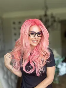 IMstyle Pinky New Layer Tpart Lace Front wig Unique Party Wig -TK122-2447