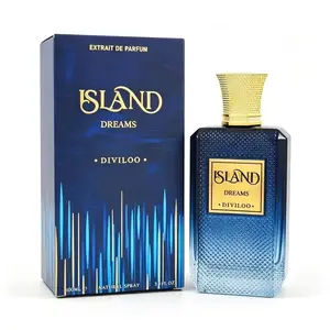 Island Dreams Perfume 100ML Unisex, Bourbon Vanilla Gourmand Eau De Parfum, Coconut & Tropical Notes, Long Lasting Vacation Scent