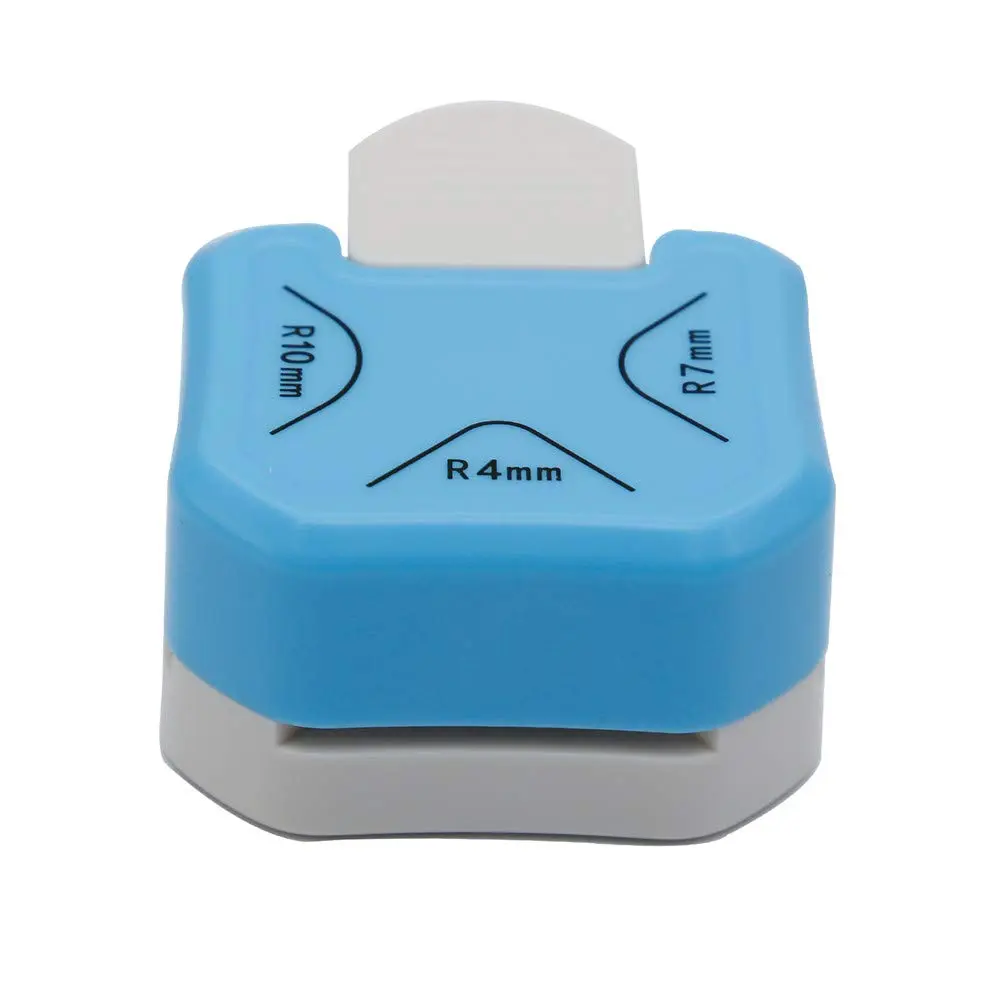 3-in-1 Paper Corner Rounder Punch (R4mm, R7mm, R10mm) for Crafting, Scrapbooking, Card Making, and DIY Projects