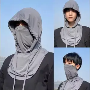 Assassin's Creed Cover Anti-UV Sunscreen Face Mask + Arm Sleeves MenCycling Fishing Half Face Cover UV Protection Neck WrapUnisex