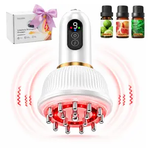 YOLUXSPA Handheld Sculpting & Lymphatic Drainage Massage Tool - Adjustable Heat, Vibration Intensity, Daily Muscle Relief, Portable Full Body Wellness Gift (Beauty & Personal Care Appliance)