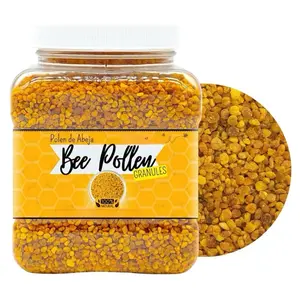 Premium Bee Pollen Granules  | 100% Natural Pure Bee Pollen Raw Sweet Rich Flavor | Polen de Abeja 100% Natural. Imported From Mexico