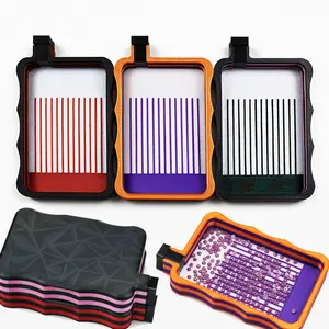 1Pc Diamond Painting Tray with Lid Stackable Bead Organizer for DIY Diamond Art-No Spill Bead Sorting Tool for Diamond Art Lovers