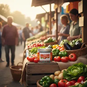 Garden & Farm Plant Fertilizer 200g - Prevents Chlorosis & Stunted Growth, Delivers Balanced Nutrition with Boron Calcium Magnesium