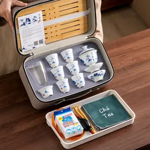 Sister Ai's Qianjiazhai Mountain Gongfu Tea Set