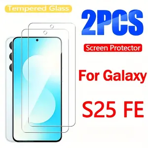 2-piece set Samsung Galaxy S25 FE phone-specific Protective tempered glass screen protector Protection Accessories