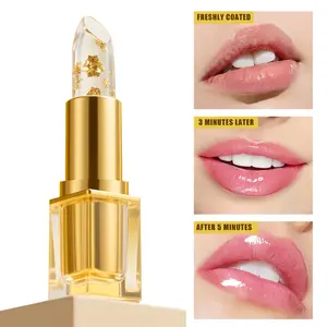 Transferproof Color-Changing Lipstick - Long-Lasting, Moisturizing, Temperature-Sensitive Color Change, 3.5g,Ideal for Blend Gift - Moisture Moisturizer Makeup Radiant Hydrate Hydrating Gloss Lipgloss Cosmetic Glossy Luxury