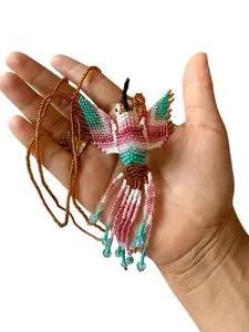 Handmade Beaded Necklaces | Hummingbird & Crab Artisan Boho Jewelry