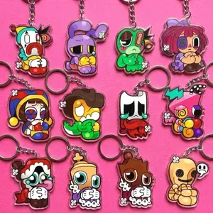 The Digital Circus Acrylic Keychain, Full Character Accessory Charm