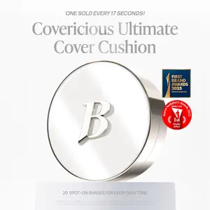 Banila Co Covericious Ultimate Cover Cushion | Up to 100HR Long-Wear Foundation | 20 Shades for All Skin Tones | Matte & Lightweight Finish | Korean Cushion Foundation