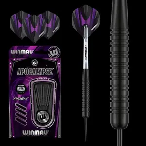 Winmau Apocalypse Steel Tip Dart Set 19 gram Brass