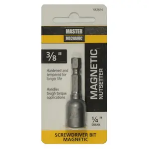 Disston  0.37 x 1.87 in. Master Mechanic Magnetic Nut Driver-Setter