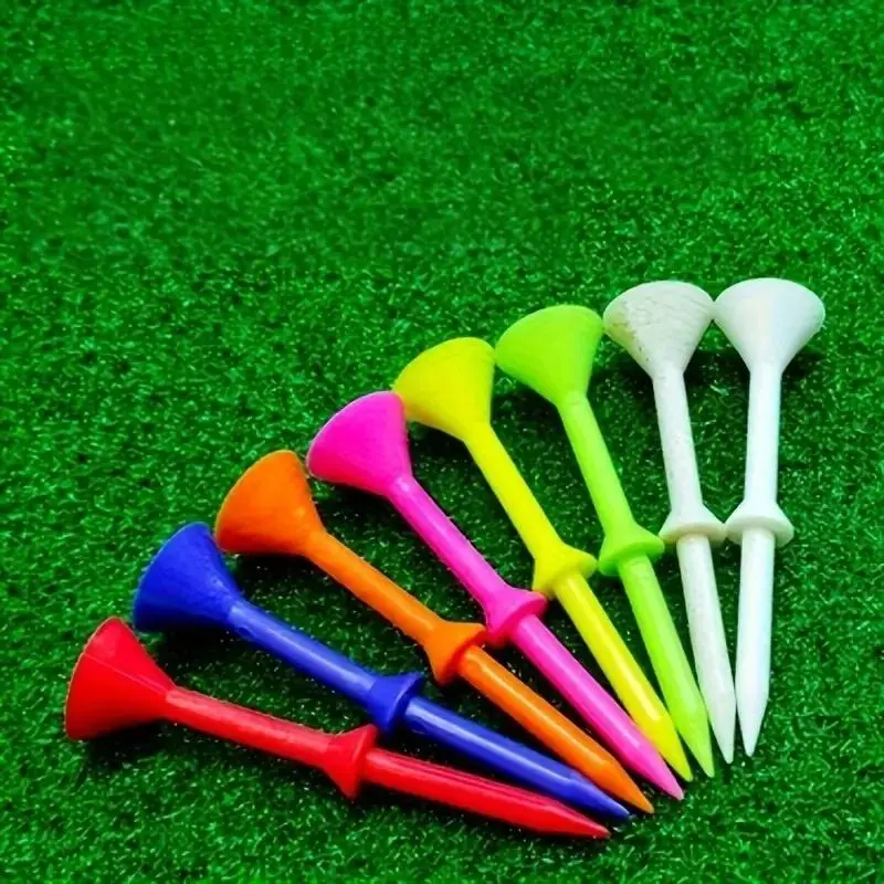 Golf Tee, 20pcs/set Durable Golf Tee, Golf Ball Tee, Golf Accessories, Golf Training Equipment for Outdoor Sports, Ball Sports Equipment for Adults