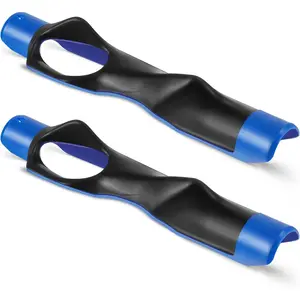 2 Pack Golf Grip Trainer Attachment for Improving Hand Positioning on Club Right Handed Golf Swing Trainer for  and Woman Beginner Learn Correct Grip Posture