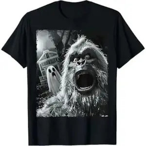 Funny Bigfoot Sasquatch Halloween T-Shirt