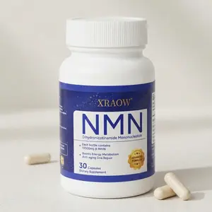 XRAOW Liposomal NAD+ with Resveratrol – 30 Capsules – Cellular Energy & Vitality Supplement nmn