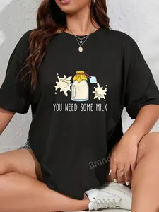 100% Cotton Funny You Need Some Milk Milkman Milkmen A Milk Deliveryman T-Shirt