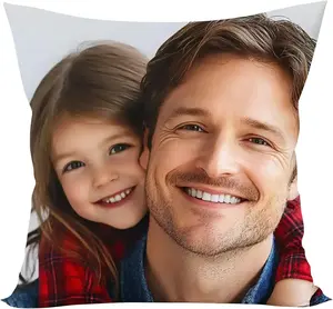Custom Pillow Case-Personalised Pillow Case Customised Funny Photo Gifts Throw Pillow With Your Own Design Double-Sided Printing With Optional Inserts Pillow Case Gifts (45×45 Cm) (Single-sided)