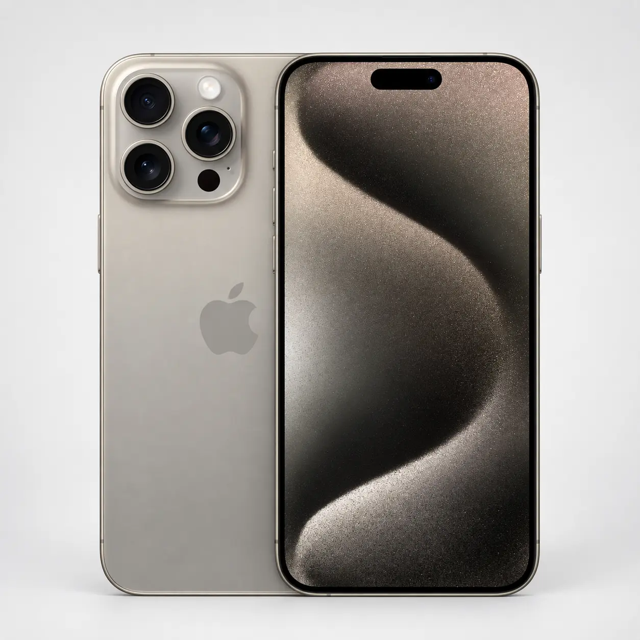 Refurbished iPhone 15 Pro Max 256GB, Unlocked - Natural Titanium