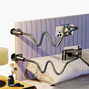 360° Rotatable Phone Tablet Holder Stand Adjustable Angle Foldable Portable Stable Durable Desk Mount for Mobile Phone iPad