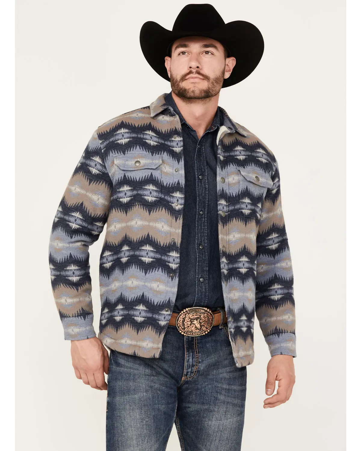 Pendleton Men's Men'S Bay City Snap Sherpa Jacket - Rk591-81912