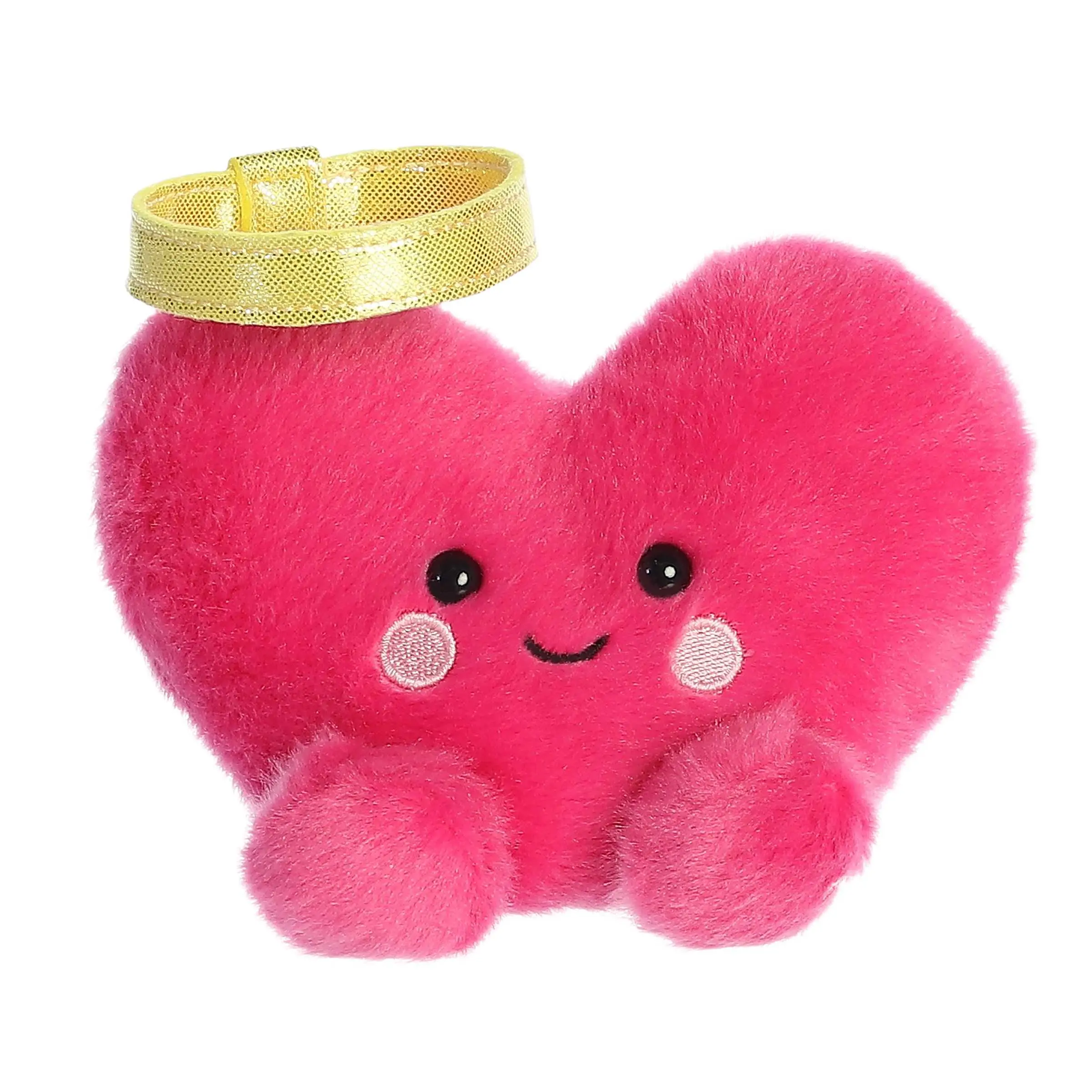 Palm Pals Adorable True Heart 5 inch Pink Mini Soft Plush Collectable Stuffed Animal