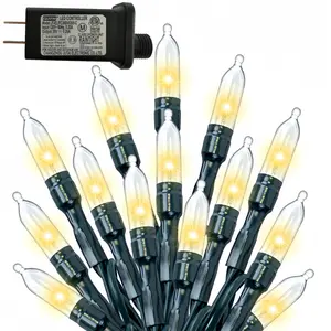 Soft White Christmas Light, Warm White Mini String Lights, 100 LED Connectable Waterproof 8 Modes Christmas Tree Lights for Indoor Outdoor Patio Garden Holiday Party Decorations fairy lights christmas light for christmas tree