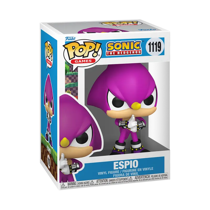 Funko Pop Vinyl Figure Sonic The Hedgehog Espio 1119