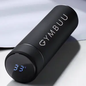 Gymbuu Digital Thermos - Perfect for Hot and Cold Beverages - Flasks, Drinkware
