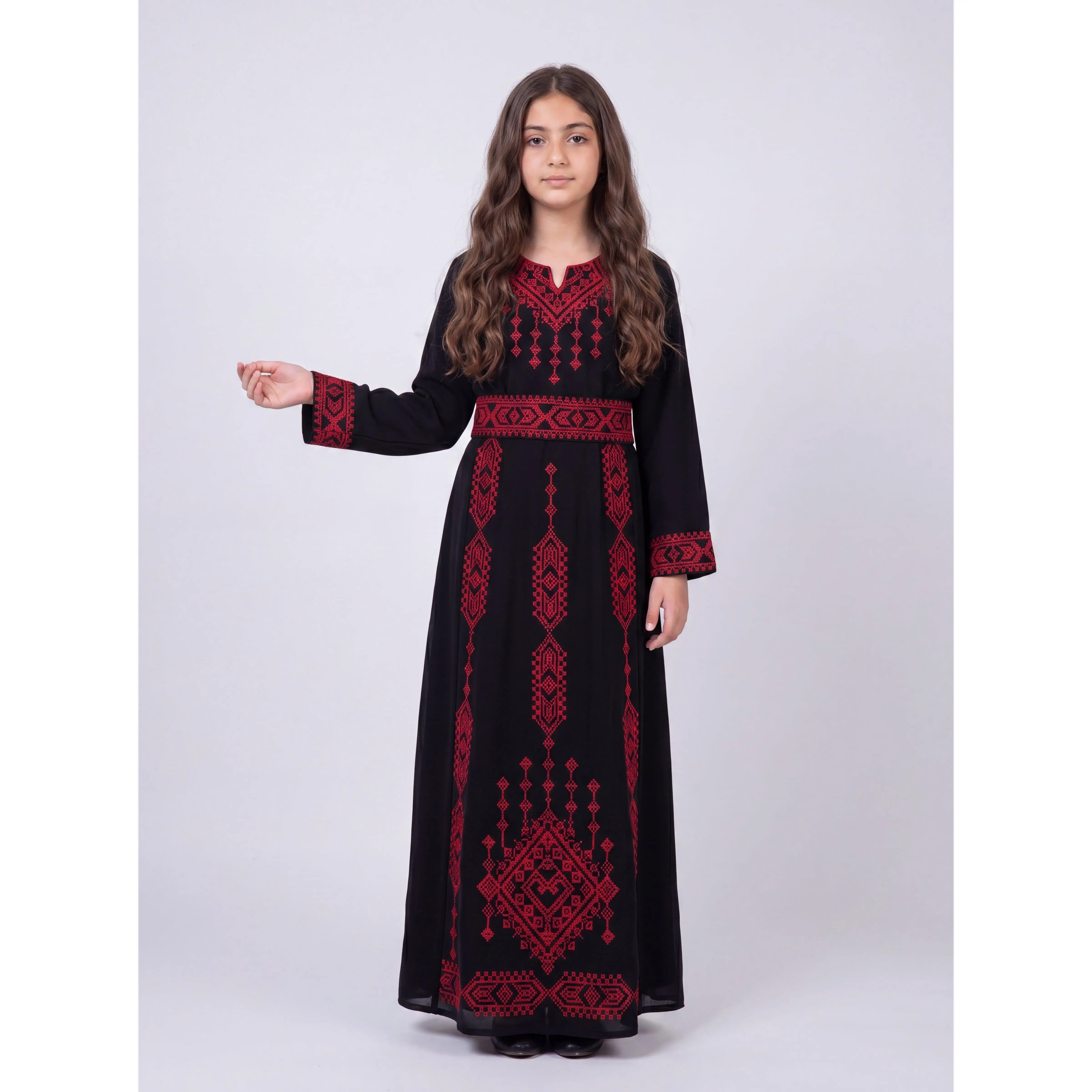 Narmeen Special Thobe -  Girls Traditional Thobe, Dress, Abaya, Perfect for Eid, Ramadan, Gifts for Kids